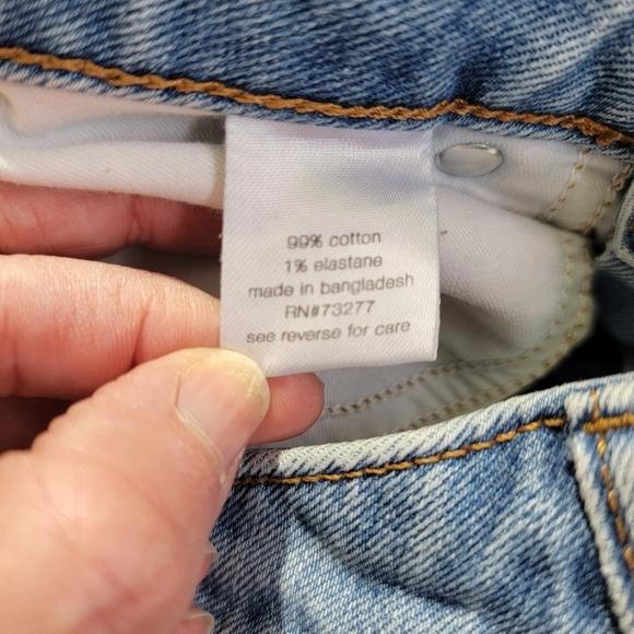 Elizabeth And James The Vintage Straight Denim Jeans 24" Inseam Size 8S 29 - Picture 9 of 14